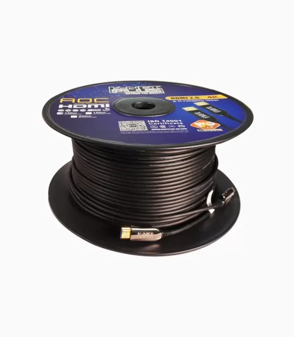 HDMI FIBER OPTIC CABLE KNET PLUS KP-CHAOC1200 120m