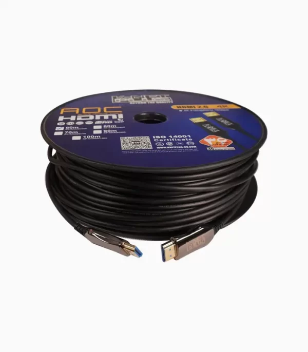 HDMI FIBER OPTIC CABLE KNET PLUS KP-CHAOC600 60m