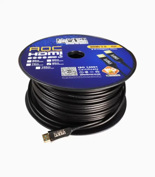 HDMI FIBER OPTIC CABLE KNET PLUS KP-CHAOC900 90m