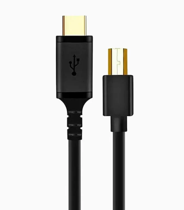 TYPE-C TO MINI USB 5PIN CABLE KNET PLUS KP-CUC5P12 1.2m