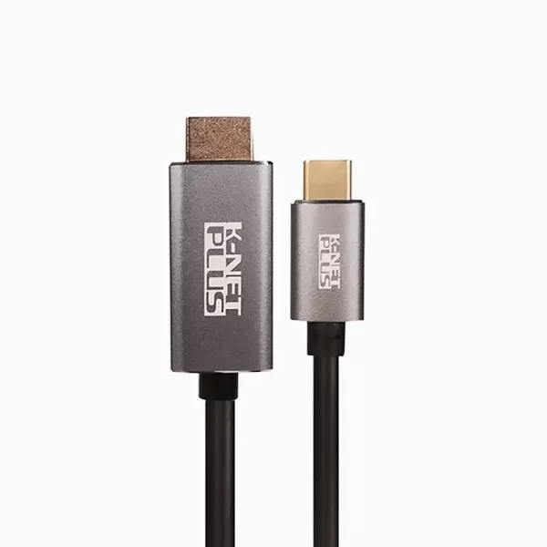 USB-C TO HDMI CABLE KNET PLUS KP-COCM2HD10 1m