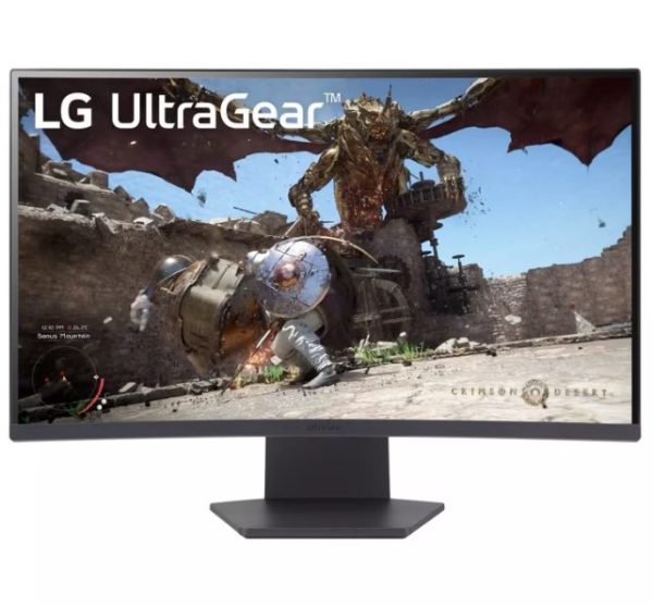 Monitor LG 27GS60QC-B 27" QHD Curved Gaming
