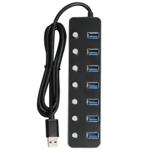 HUB USB-C KNET K-H10P 7-Port HUB USB-C KNET K-H10P 7-Port