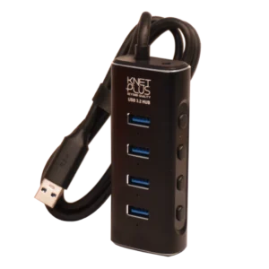HUB USB-3.2 KNET KP-HA34 4-Port HUB USB-3.2 KNET KP-HA34 4-Port