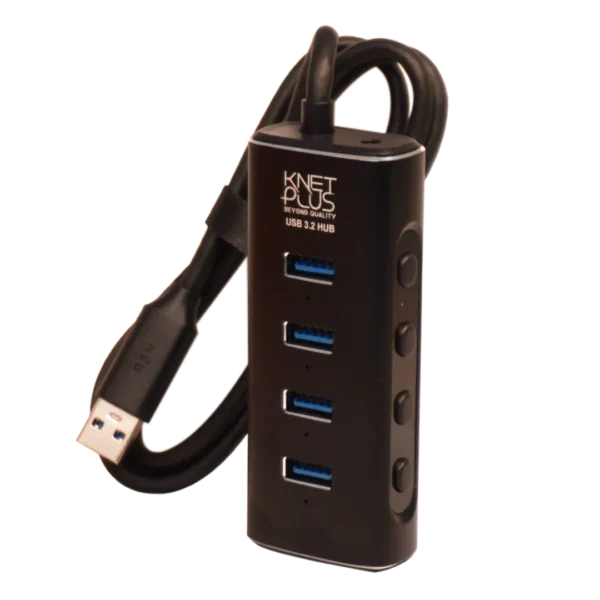 HUB USB-3.2 KNET KP-HA34 4-Port