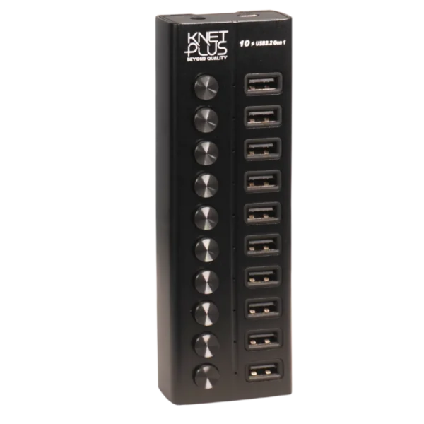 HUB USB-3.2 KNET PLUS KP-HA110 10-Port