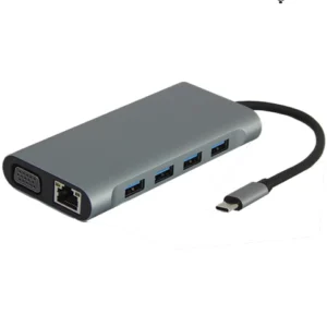 HUB USB-C KNET K-MFCMS1011 11-Port HUB USB-C KNET K-MFCMS1011 11-Port