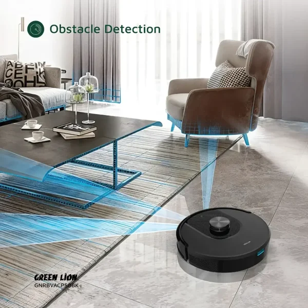 Cleaner  Green Lion Smart Robot Vacuum Pro 4000Pa - تصویر 2