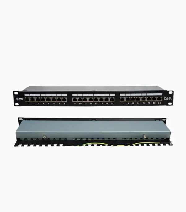 Patch Panel KNET K-NPC6AS024 24Port Cat6A STP